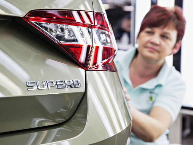 Škoda Superb - výroba