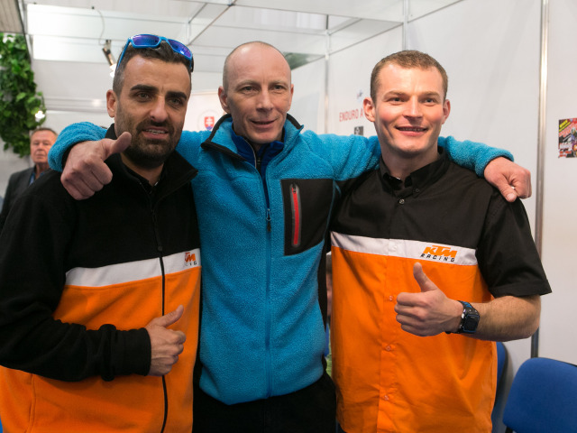 Zľava: Ivan Jakeš, Jaroslav Katriňák, Štefan Svitko.
