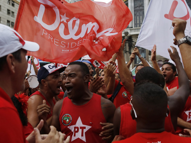 Brazília, protesty, demonštrácia, Dilma Rousseffová