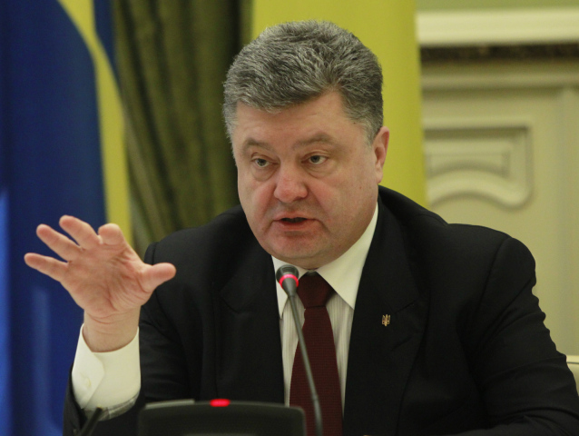 Ukrajina, Petro Porošenko,