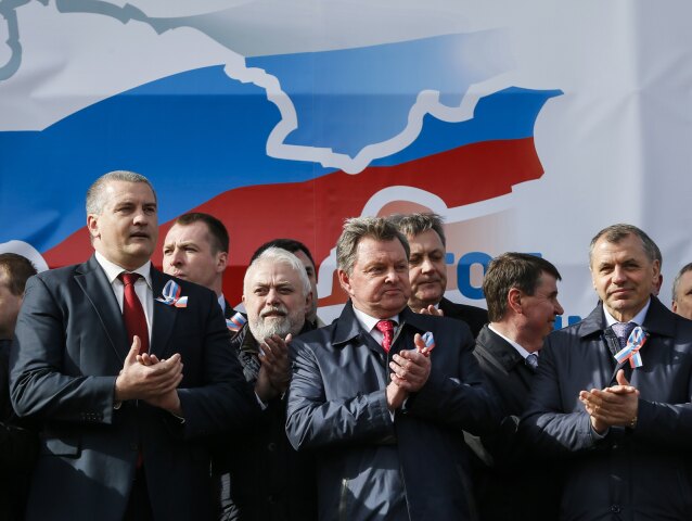 Krym, Ukrajina, Aksionov, Konstatntinov, Belavencev