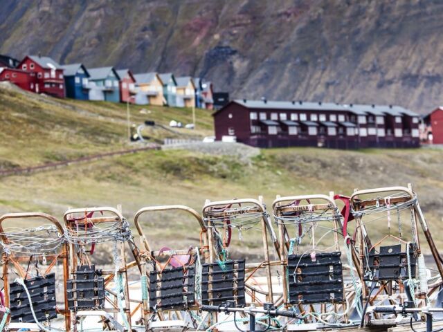 slnko, Špicberg, Longyearbyen, hotel