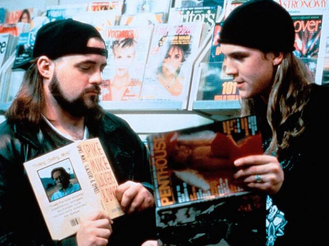 Kevin Smith a Jason Mewes v komédii Flákači.