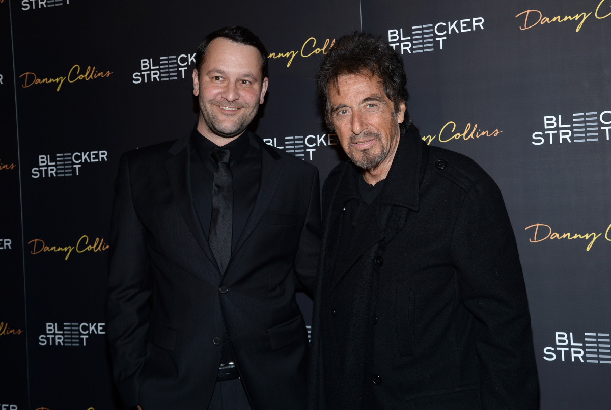 Al Pacino (vpravo) a režisér Dan Fogelman