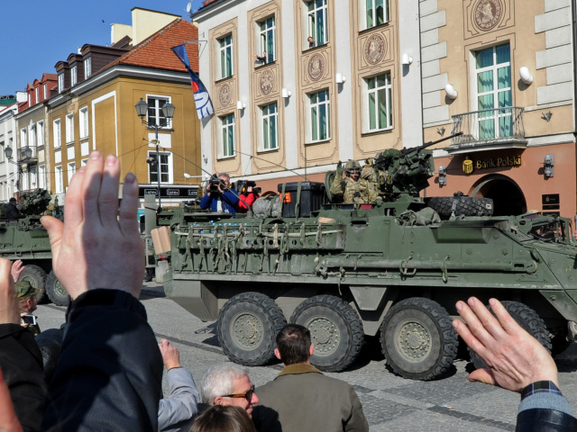 Poľsko, americký konvoj