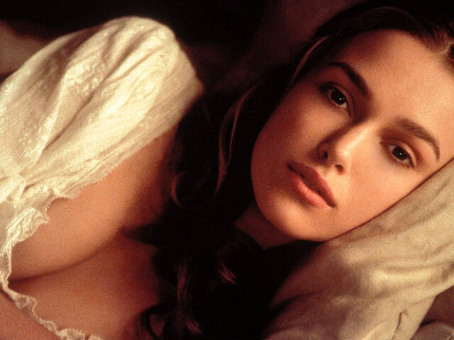 Rok 2003: Herečka Keira Knightley.