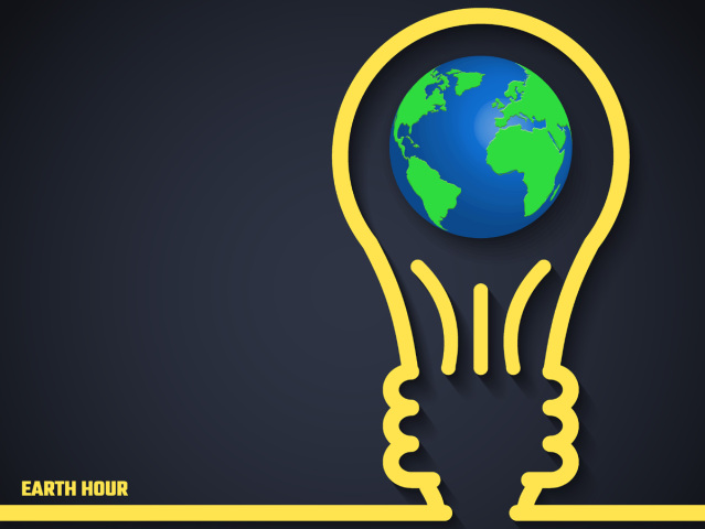 hodina zeme, earth hour, žiarovka, úspora energie, planéta, Zem, spotreba