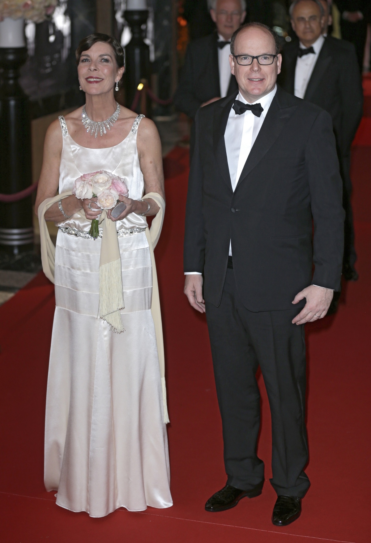 knieža Albert a jeho sestra - princezná Caroline