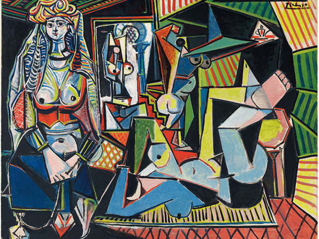 picasso Alžírske ženy