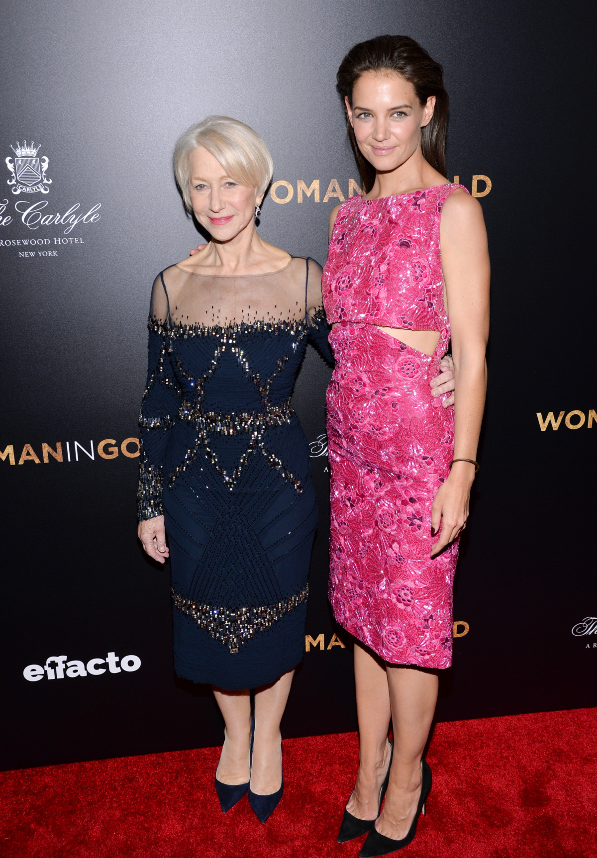 Helen Mirren (vľavo) a Katie Holmes 