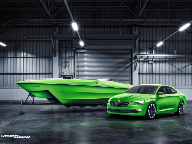 Škoda VisionSea - 1 apríl