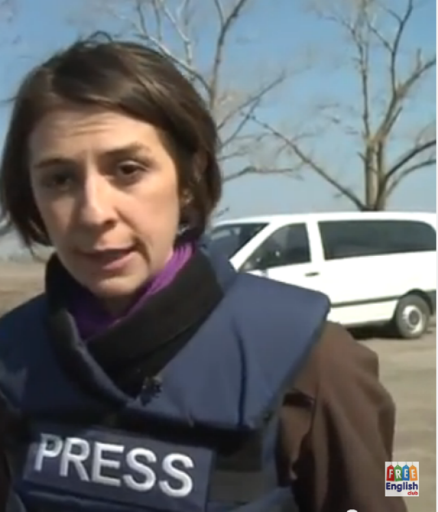 reportérka BBC