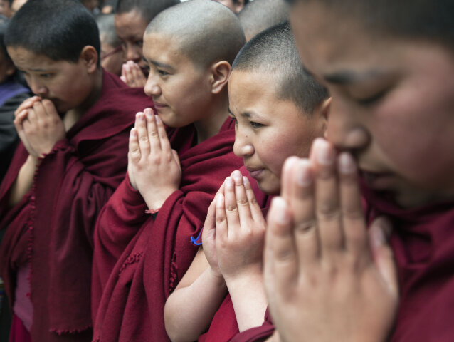 Tibet, budhistickí mnísi