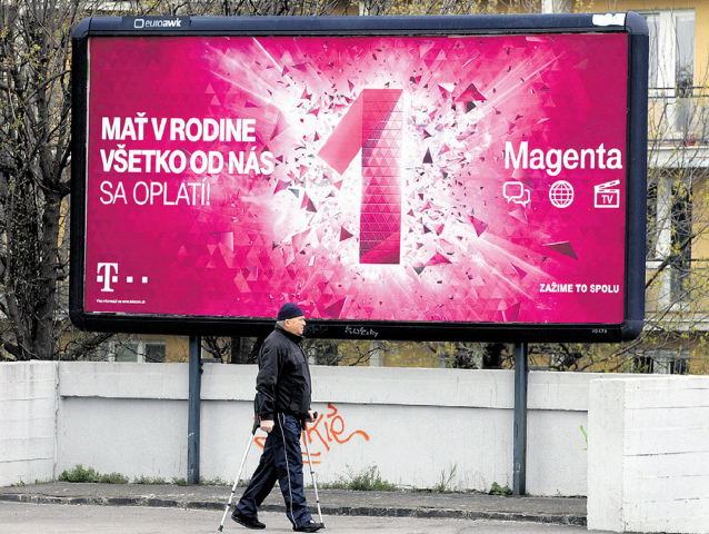 Slovak Telekom, graf