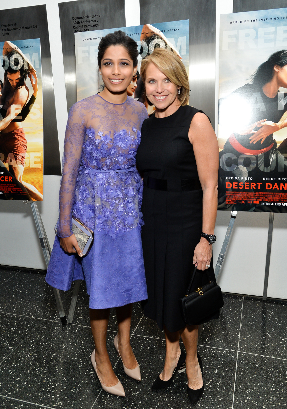 Freida Pinto a Katie Couric