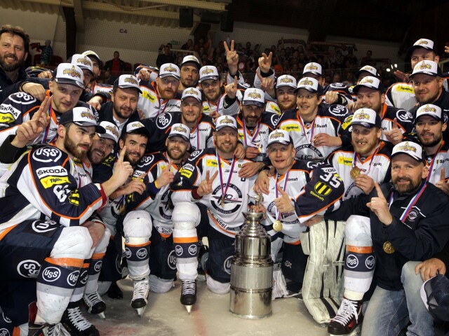 hokej, extraliga, majster, Košice, oslava, 2015,