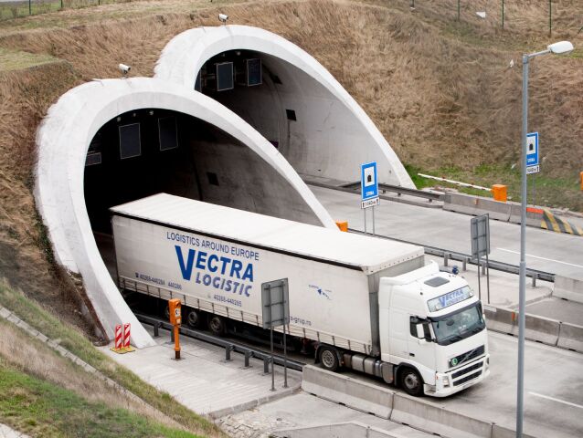 tunel sitina, doprava