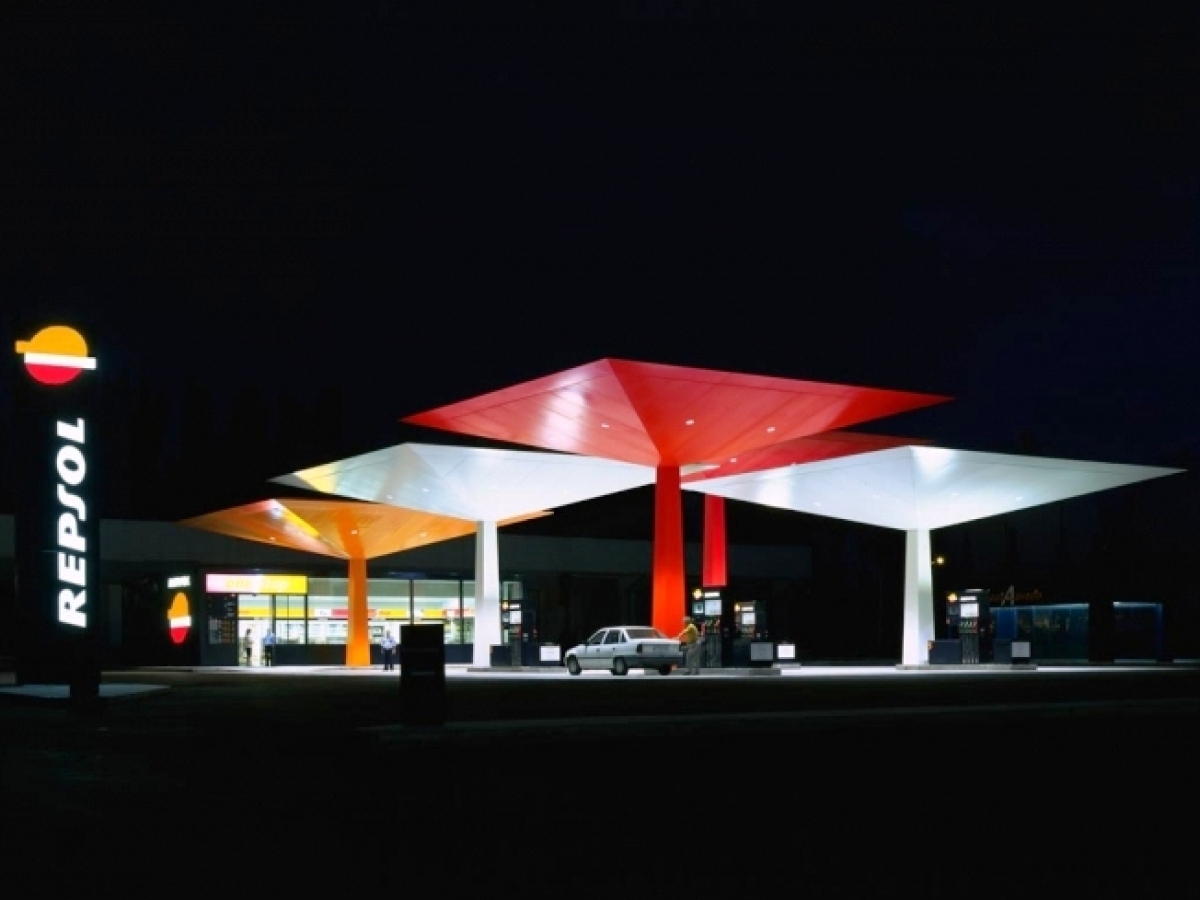 Čerpacia stanica Repsol -  Španielsko