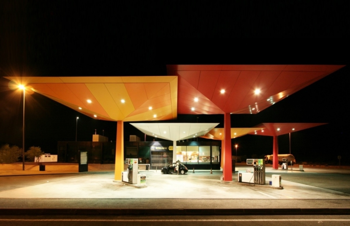 Čerpacia stanica Repsol -  Španielsko