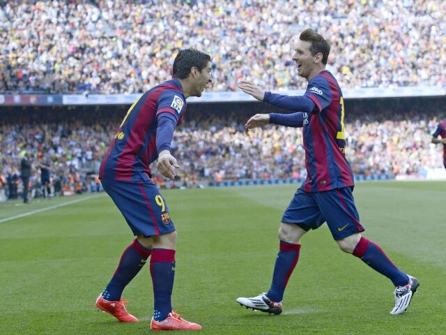 Luis Suárez, Lionel Messi