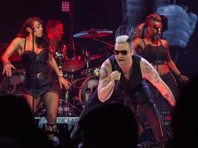 Robbie Williams v Bratislave.