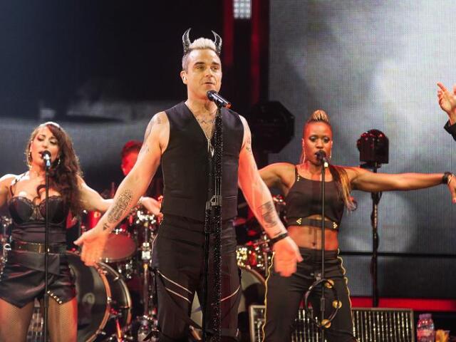 Robbie Williams v Bratislave.