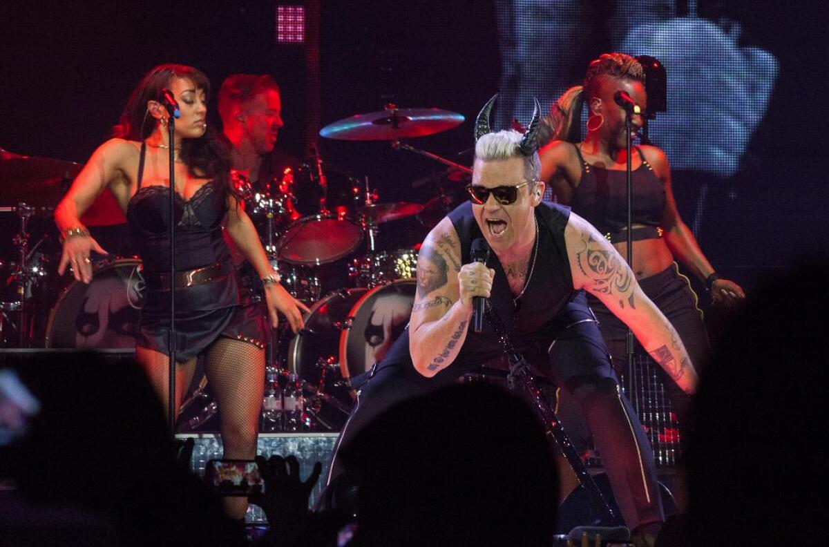 Robbie Williams v Bratislave.