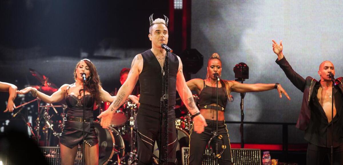 Robbie Williams v Bratislave.