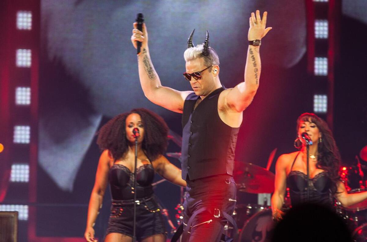 Robbie Williams v Bratislave.