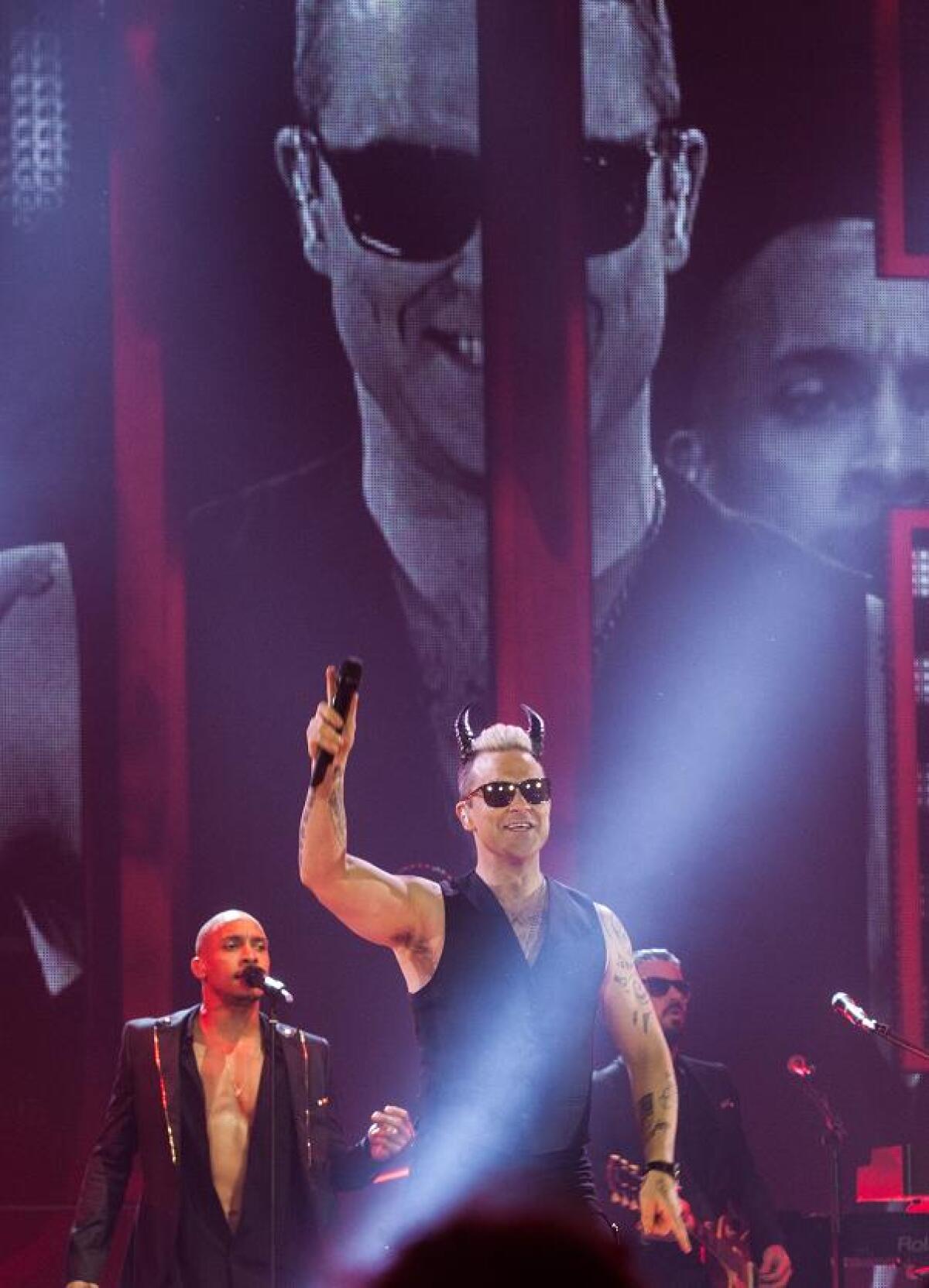 Robbie Williams v Bratislave.