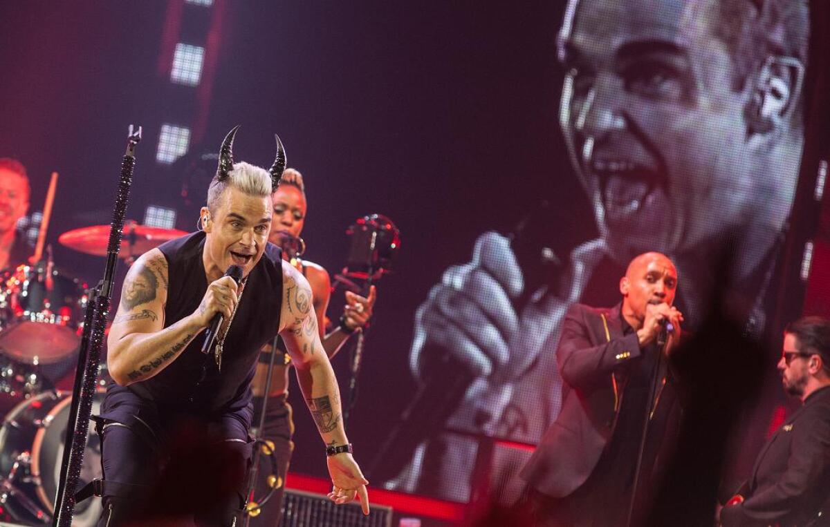 Robbie Williams v Bratislave.