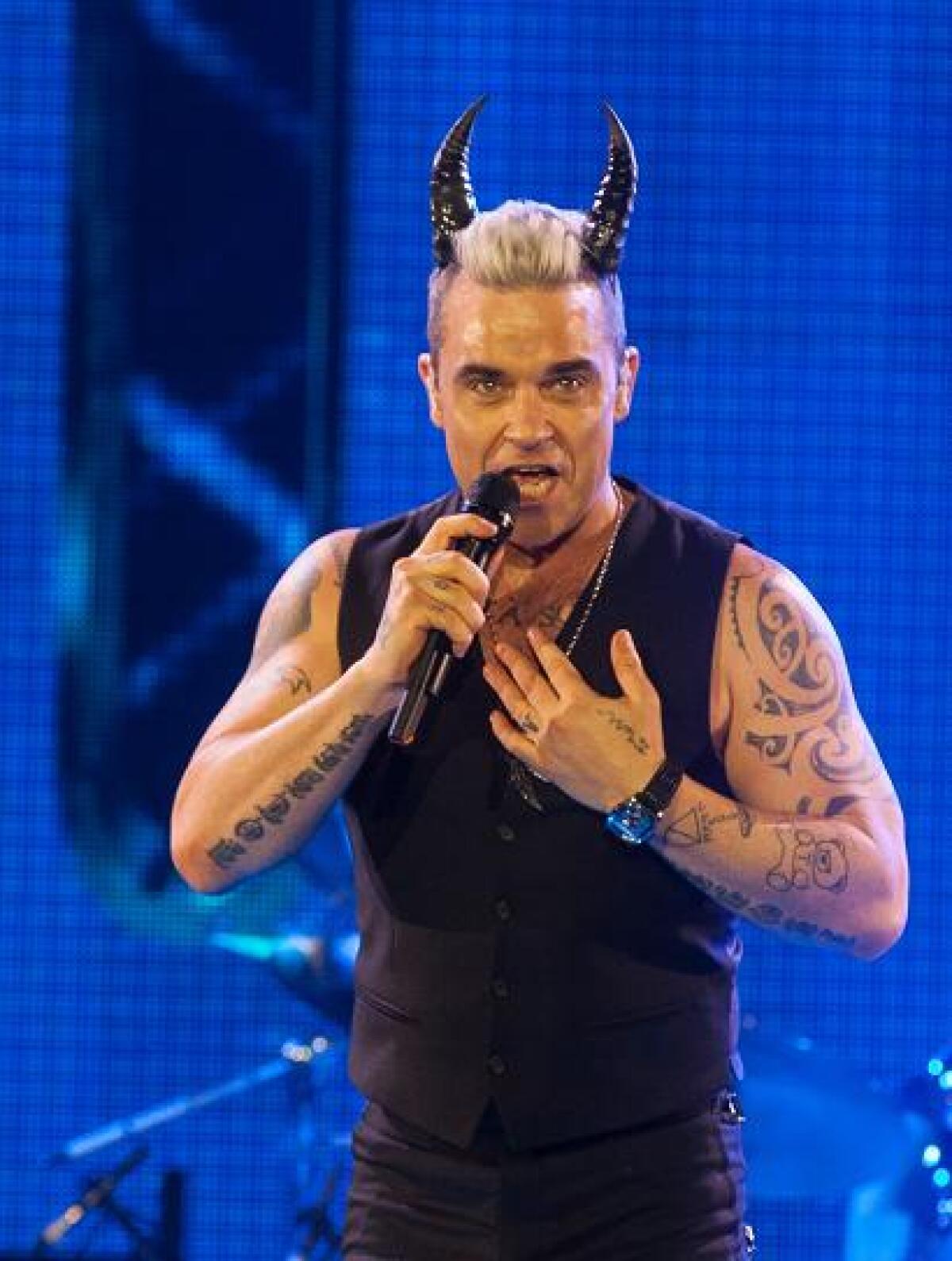 Robbie Williams v Bratislave.