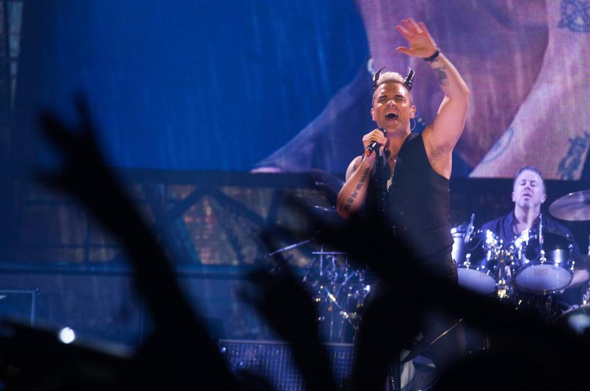 Robbie Williams v Bratislave.