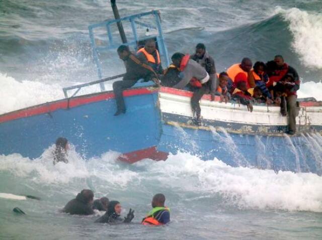 migranti, Stredozemné more