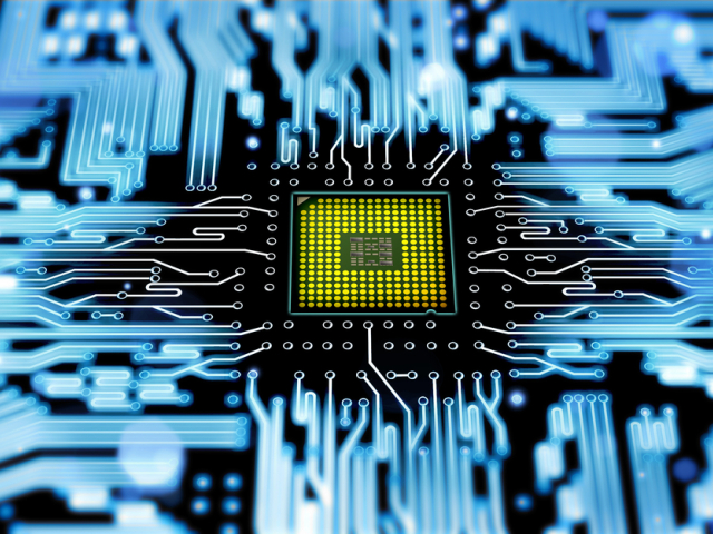 počítač, procesor, CPU, mikroprocesor, čip, Intel