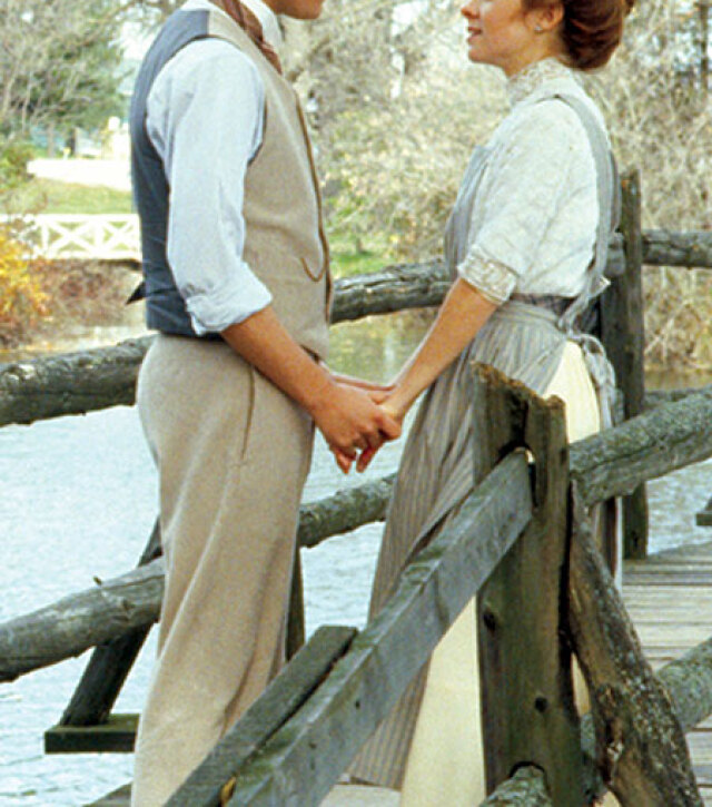 Jonathan Crombie a Megan Follows v Anne zo Zeleného domu.