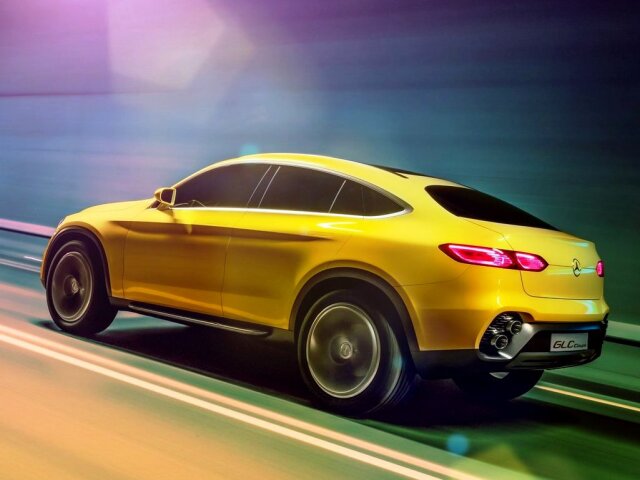 Mercedes-Benz GLC Coupe Concept - 2015