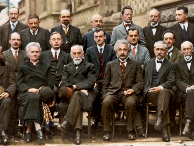 Solvay, Einstein, konferencia