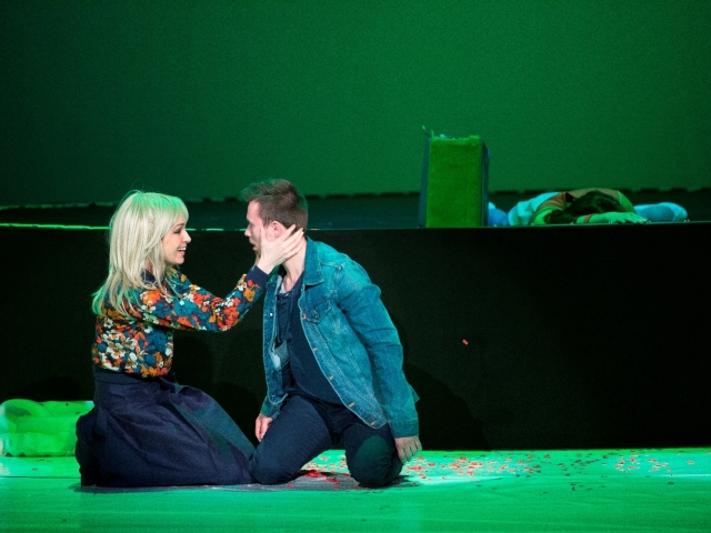 Tatiana Poláková (Helena) a Tomáš Diro (Lysander) JÁN ŠTOVKA