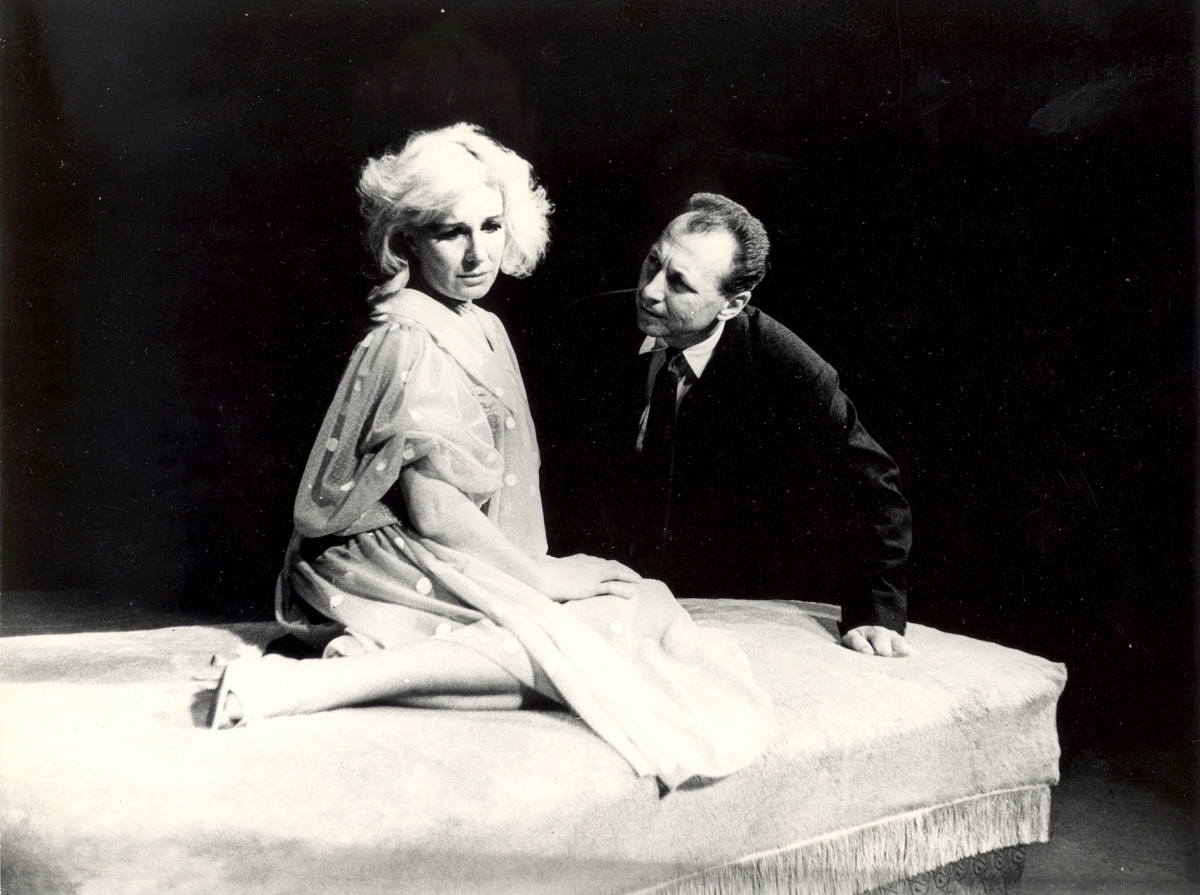 A.Miller Po pade 1964 maria Kralovicova  Ladislav Chudik foto Jozef Vavro