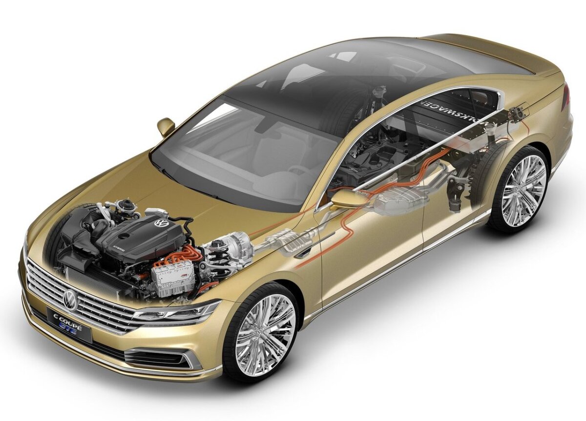 Volkswagen C Coupe GTE Concept - 2015