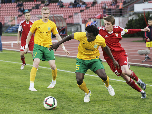 Róbert Polievka, Ernest Mabouka, Banská Bystrica, Žilina, futbal