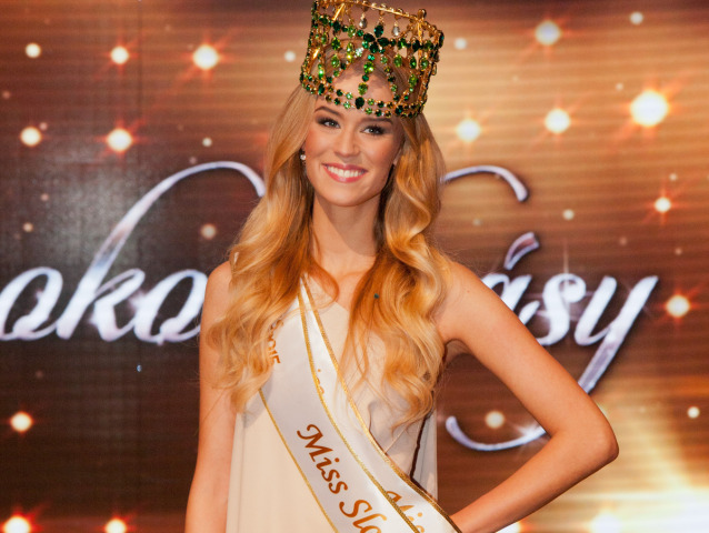 Miss Slovensko 2015 Lujza Straková.