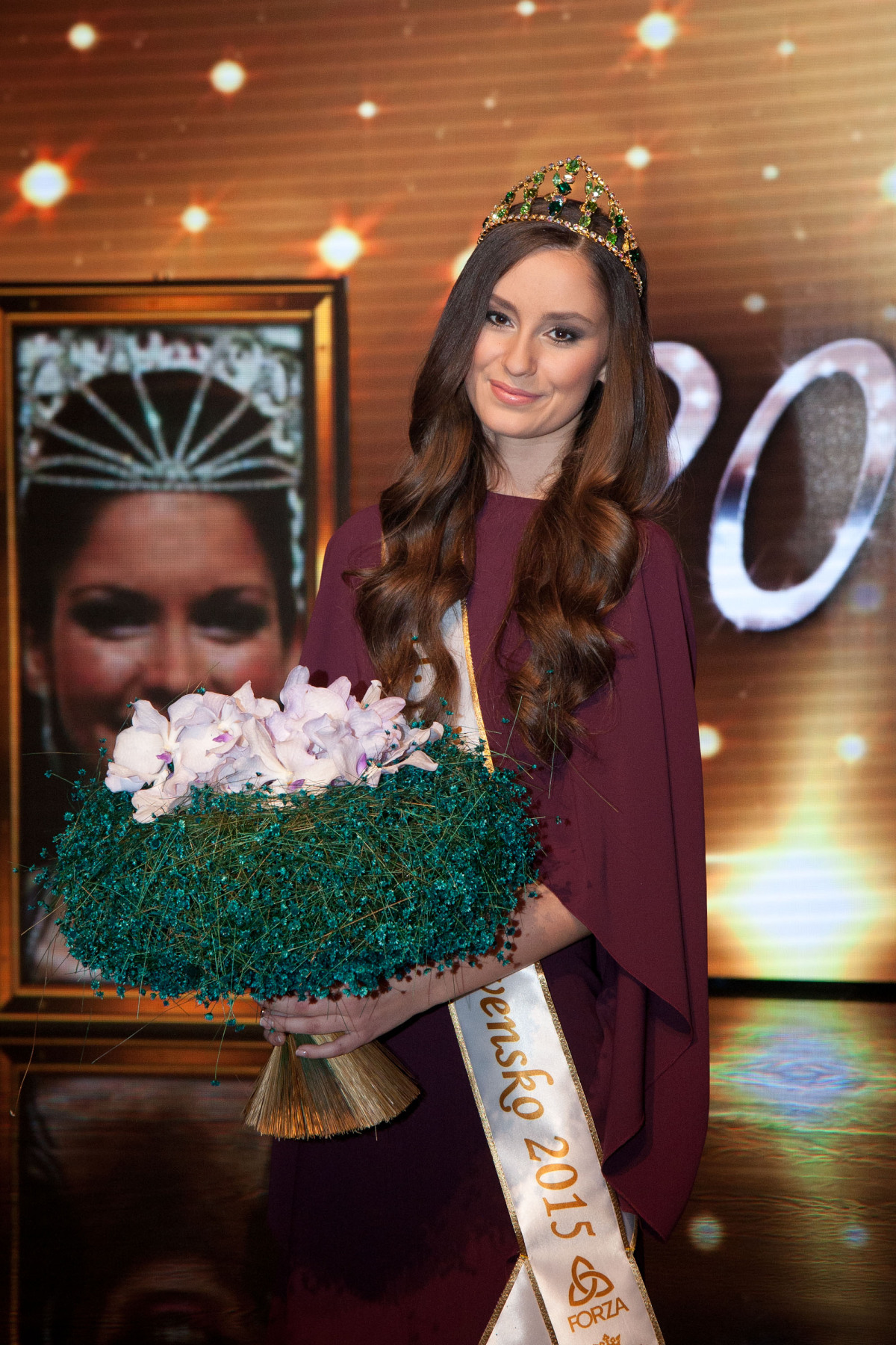 Druhá vicemiss Petra Denková z Uhorského.