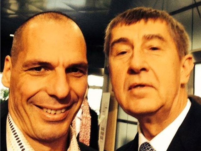 Andrej Babiš, Janis Varufakis