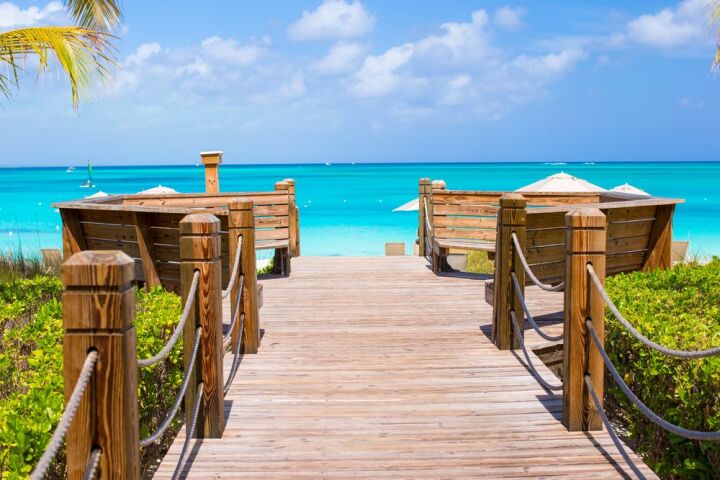 Providenciales, ostrov, more, slnko, leto, kúpanie, dovolenka