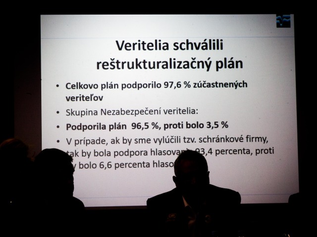 váhostav, plán, reštrukturalizácia