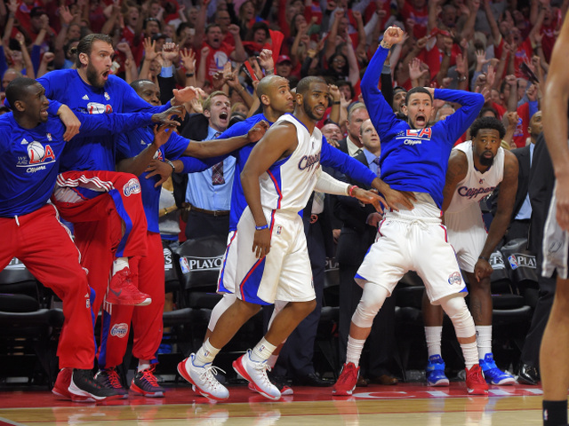 basketbal, Los Angeles Clippers, radosť