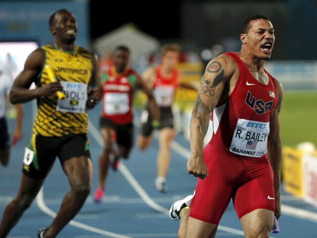 Ryan Bailey, Usain Bolt, atletika