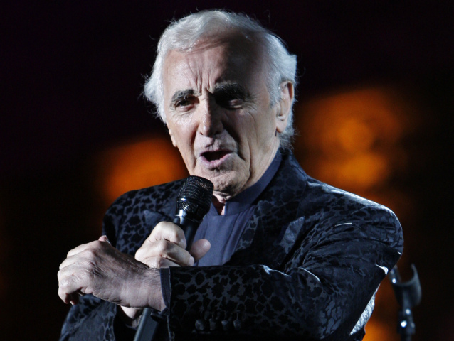 Šansonier Charles Aznavour.